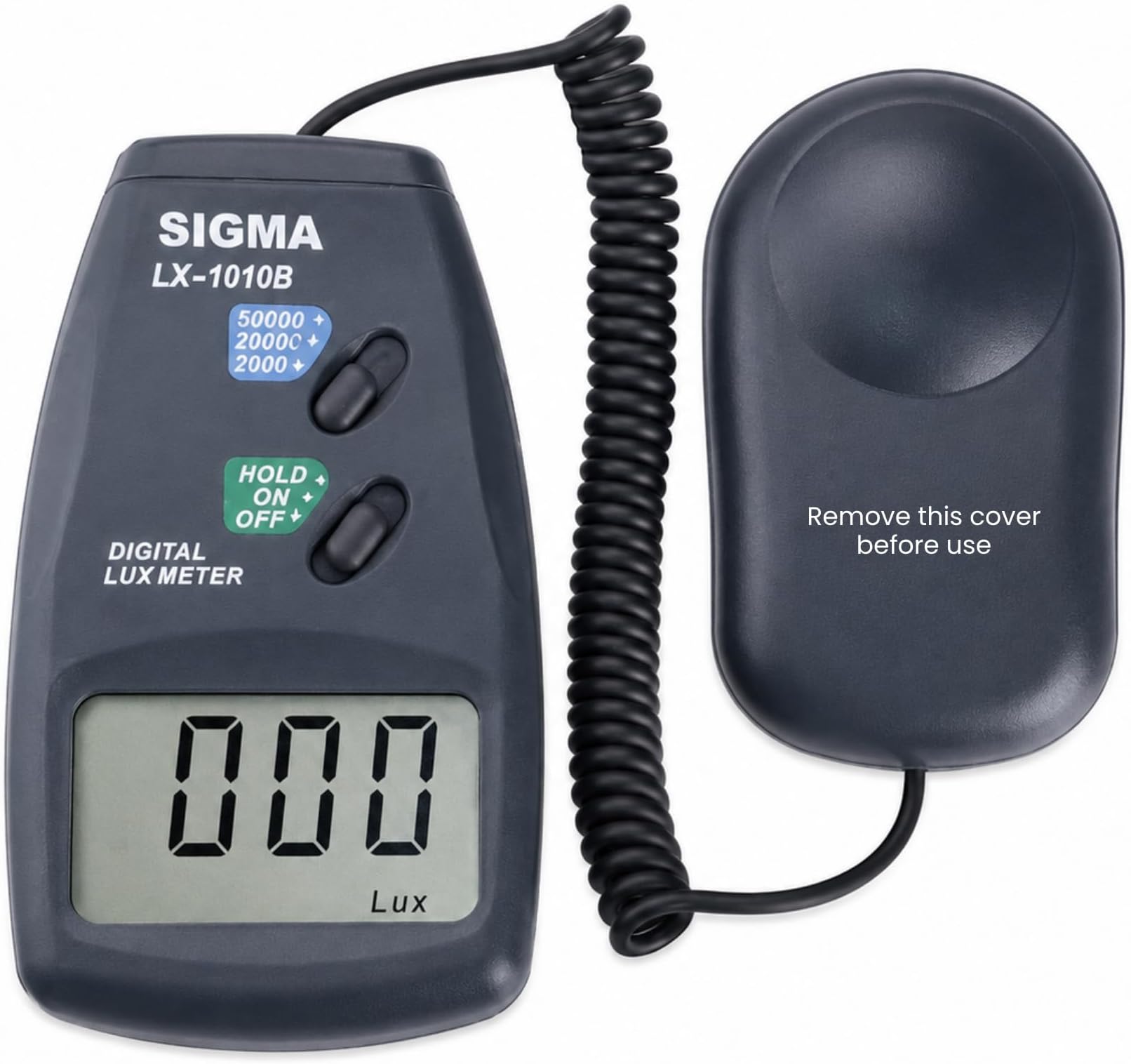 Sigma Instruments Digital Lux Meter (upto 50,000 Lux), with Calibration Certificate
