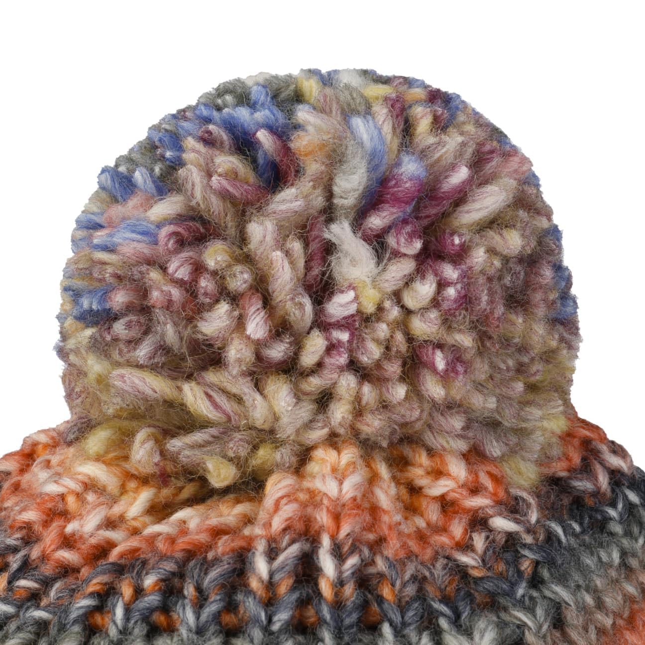 Lierys Finja Bonnet a Pompon en Tricot Fabrique en Allemagne Unisexe Automne Hiver