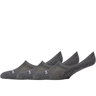 Smartwool Everyday No Show 3 Pack Crew Cut Socks Shoes Medium Gray