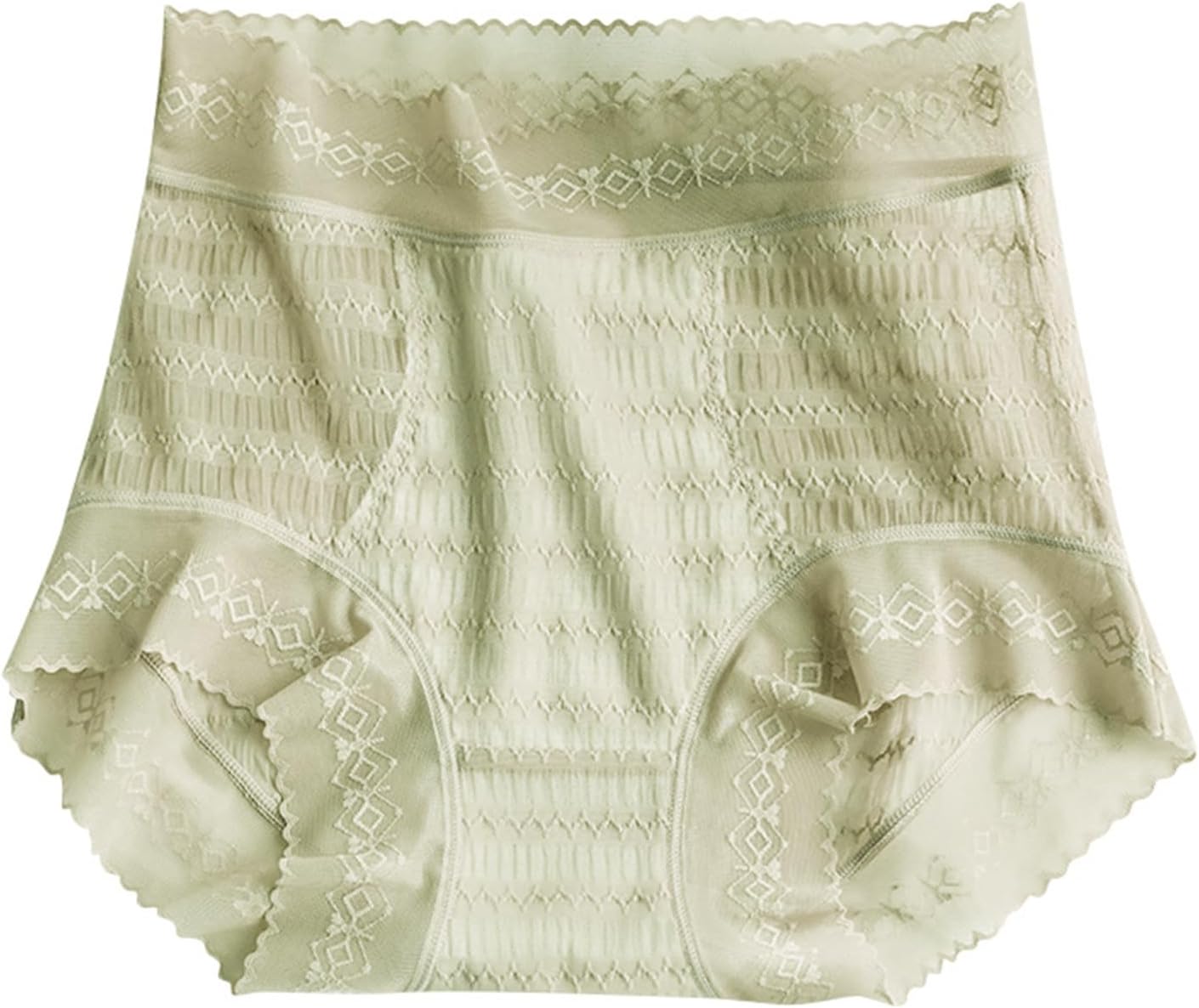Seamless Plus Size Women's Panties High Waisted Comfortable Casual Briefs for Everyday Wear