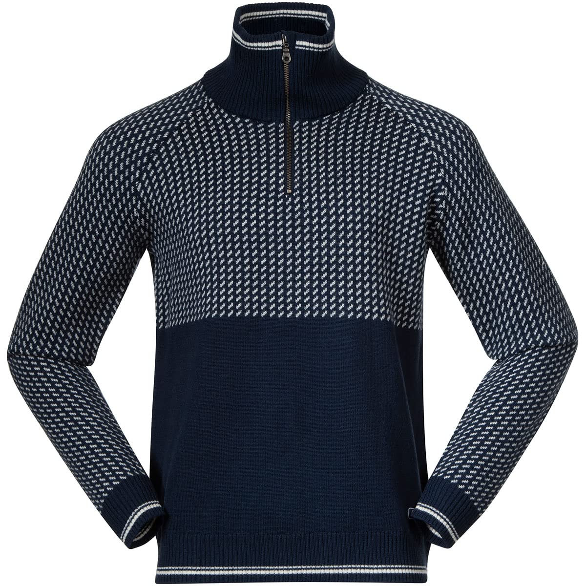 Bergans Męska bluza z kapturem Alvdal Wool Half Zip