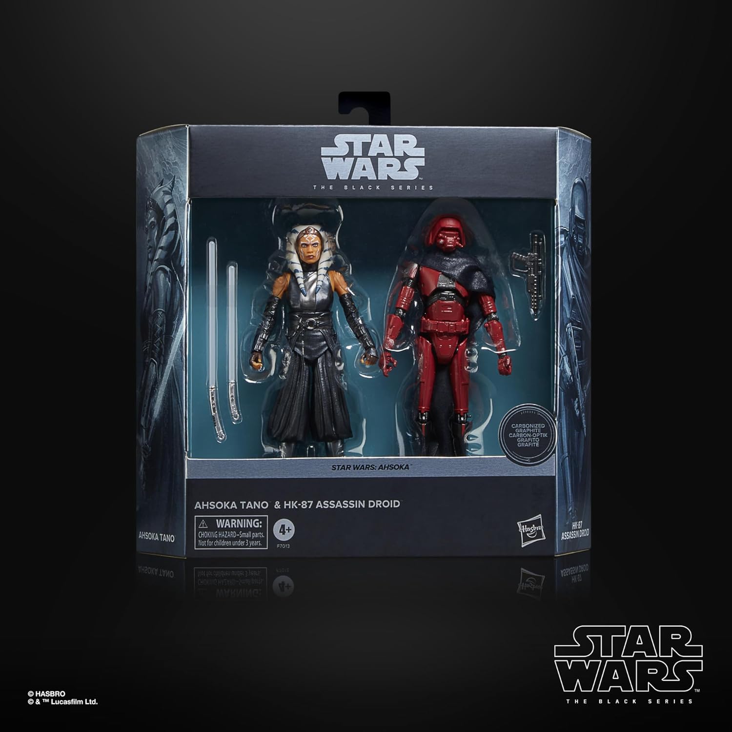STAR WARS The Black Series Ahsoka Tano & HK-87 Assassin Droid, Ahsoka 6-Inch Action Figures, 2-Pack, Ages 4 and Up (Amazon Exclusive) - Image 2