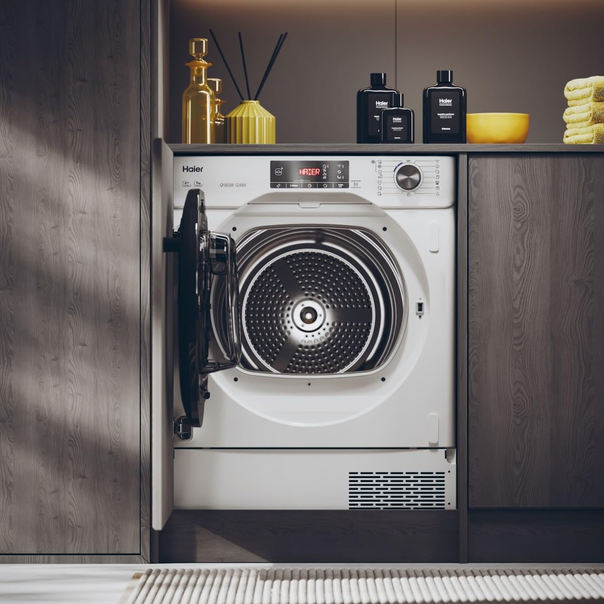 HAIER Secadora HDBIH7A2TBEXS 7KG Integral COND.