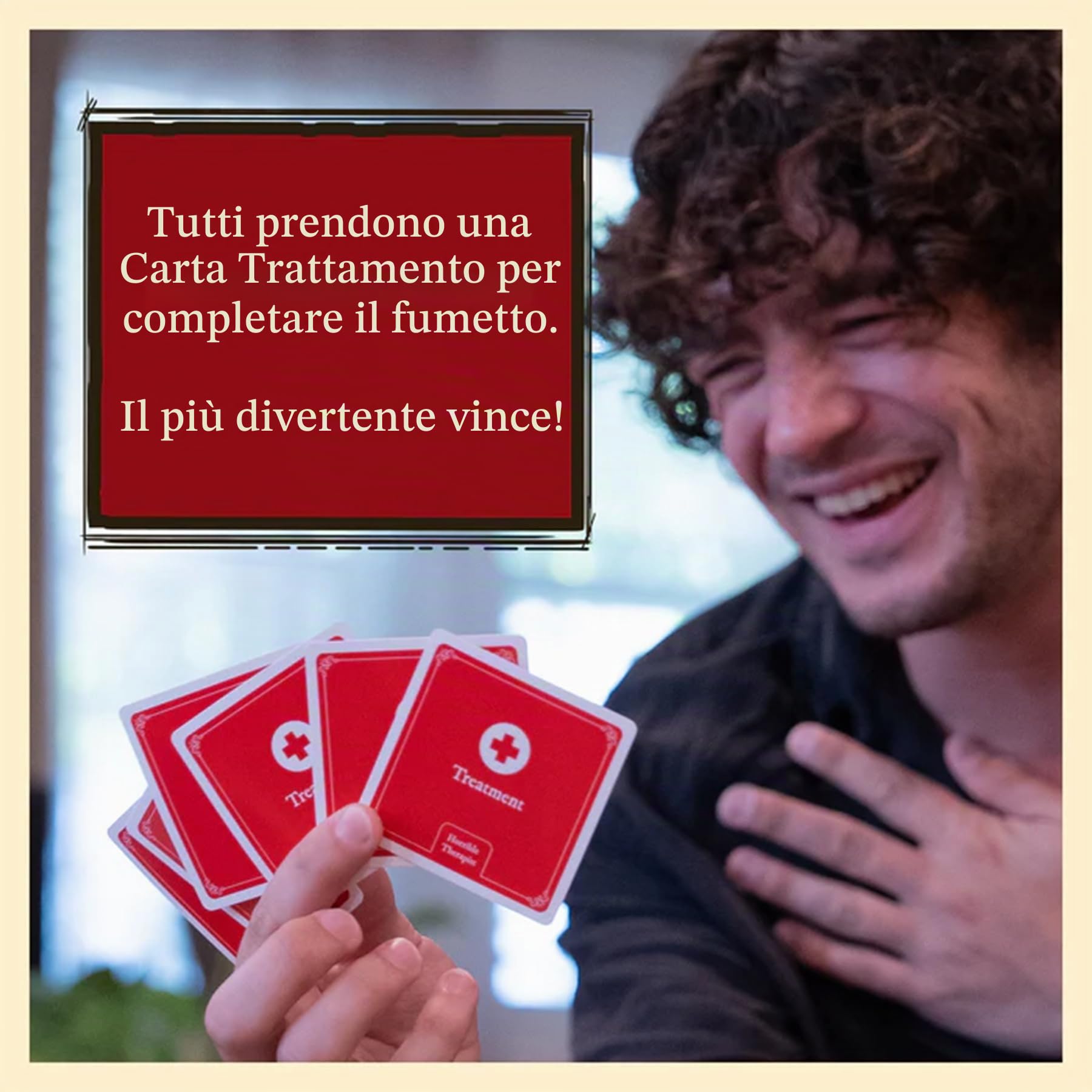 Exploding Kittens | Terapista Di Pachilla | Gioco di Carte per Adulti e Gruppi di Amici | Da 17 Anni | Da 3 a 8 Giocatori | 15 Minuti per Partita | Italiano