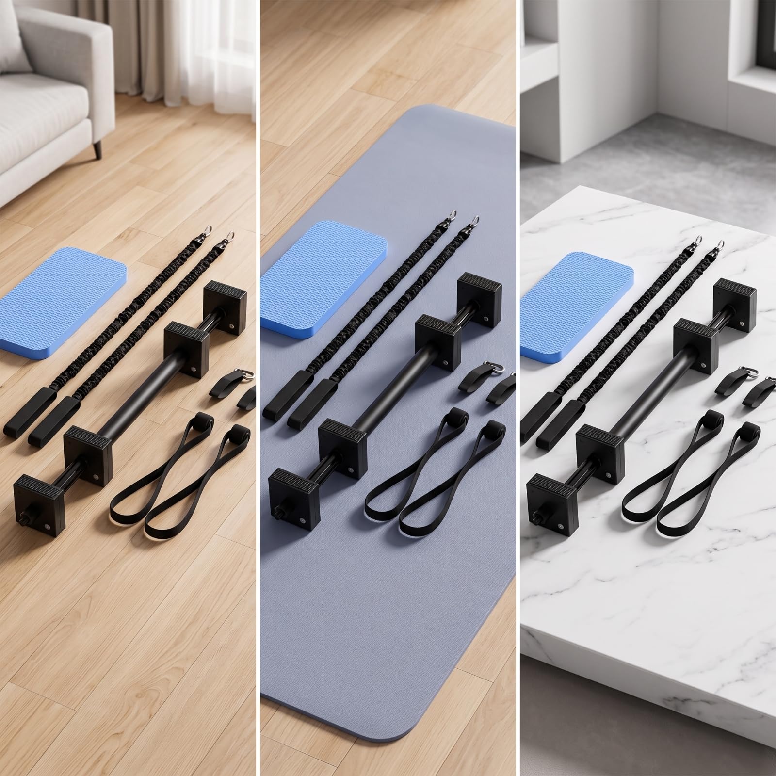 Kit Pilates con Cuerdas
