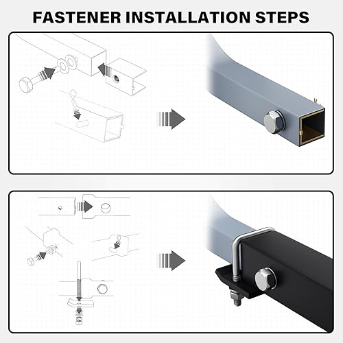 Miniatura 9 de WILDROAD Portabicicletas de enganche, soporte de bicicleta inclinable inteligente sin tambaleo, soporte plegable para 2 bicicletas para estándar,
