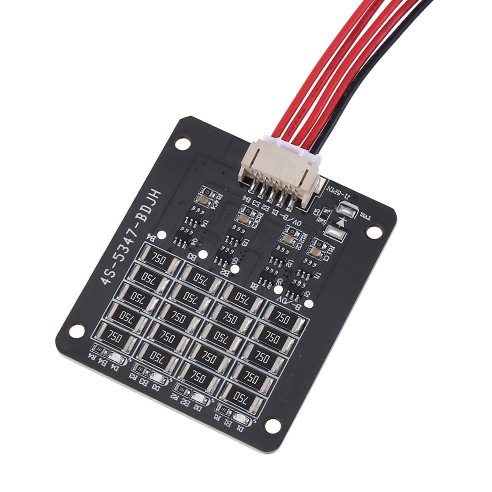 2X Lifepo4 Lithium-Phosphat-Batterie Passives Balance Board Passiver Equalizer Ausgleichsplatte (1-4S)