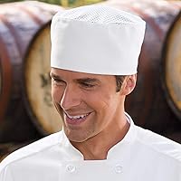 Vista 5 de Uncommon Threads Gorro unisex con elástico para chef y cocinero