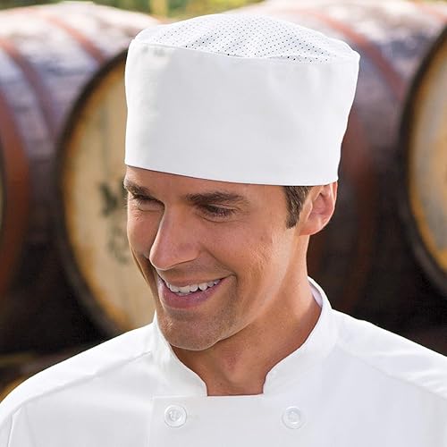 Miniatura 5 de Uncommon Threads Gorro unisex con elástico para chef y cocinero