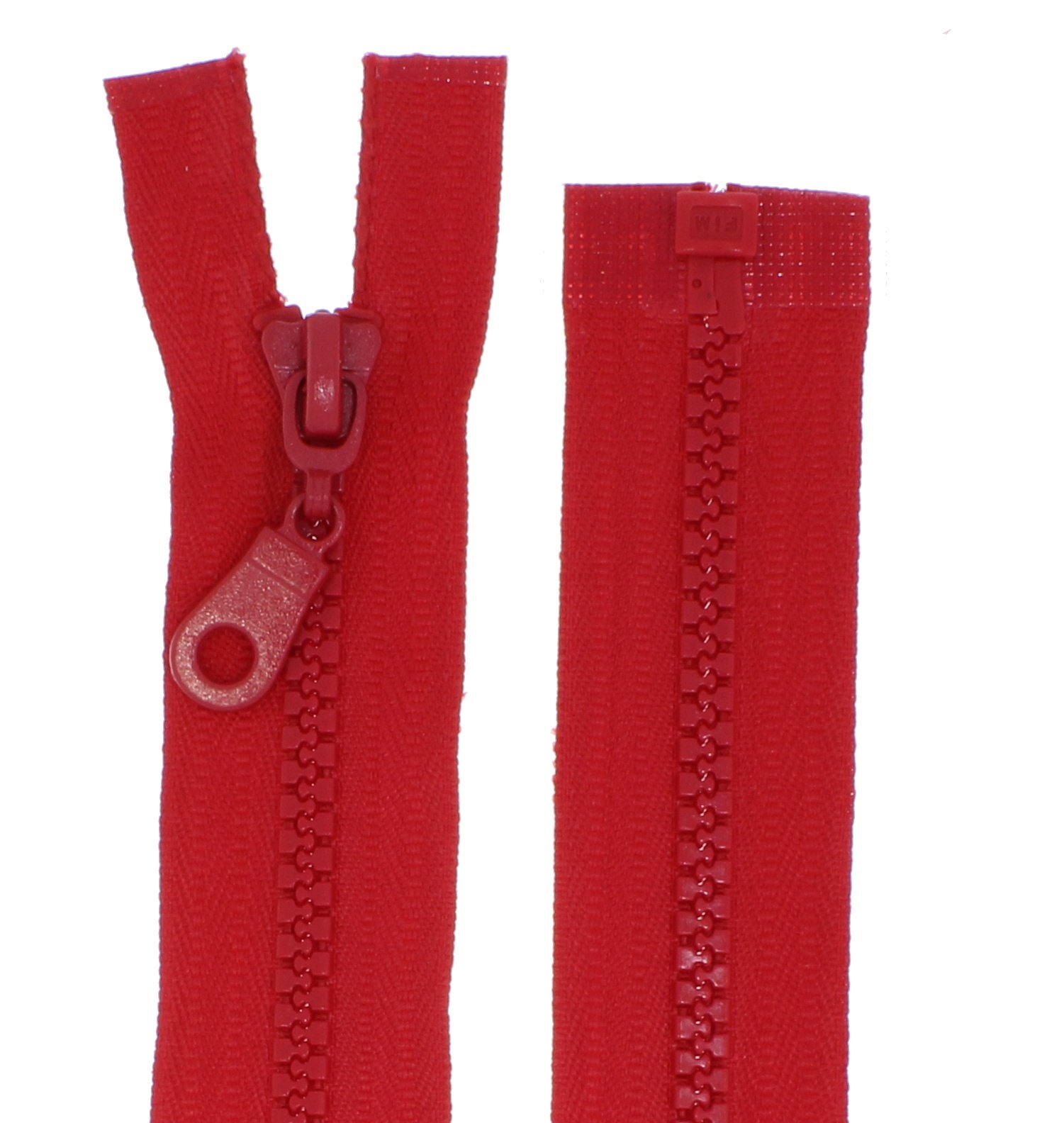 Reißverschluss Kunststoff - Teilbar, Lila, 34 Cm (5-6 Mm Zähne)