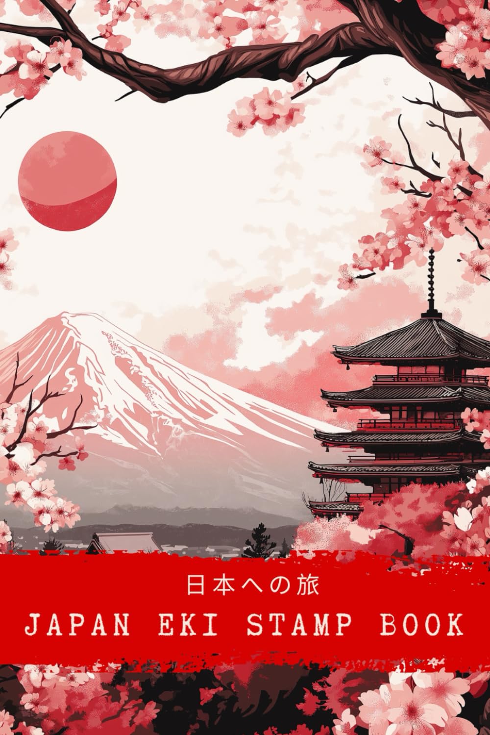 Japan Eki Stamp Book: Join the Eki Stamp Adventure | Minimalist 4x6 Passport-Size Notebook for Collecting Japanese Railway Station Stamps | Perfect for Travelers, Teens &amp; Japan Fans