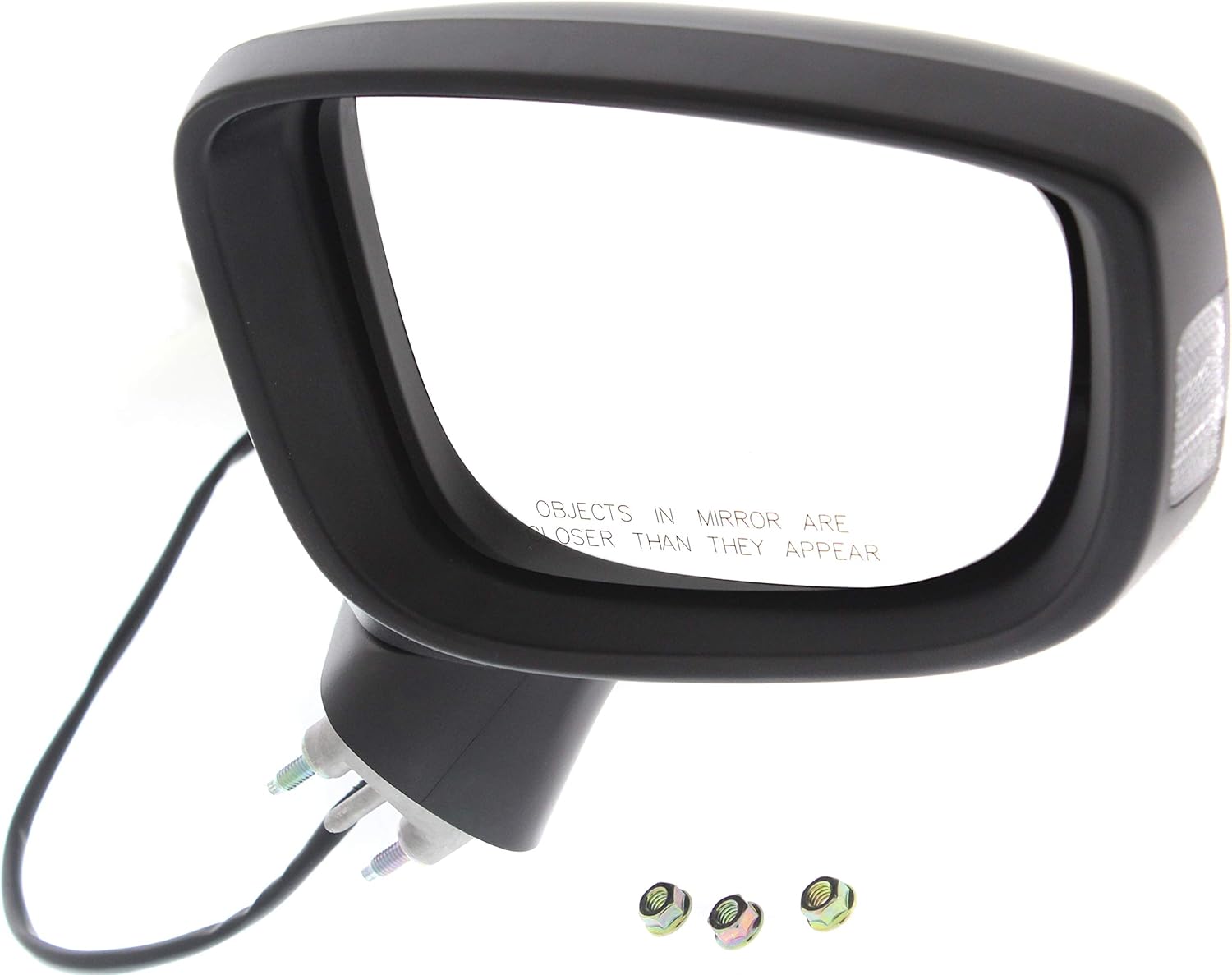 Garage-Pro Mirror Compatible For 2016-2018 Toyota Yaris 2016 Scion iA Right Passenger Power Glass In-housing Signal Light Paintable
