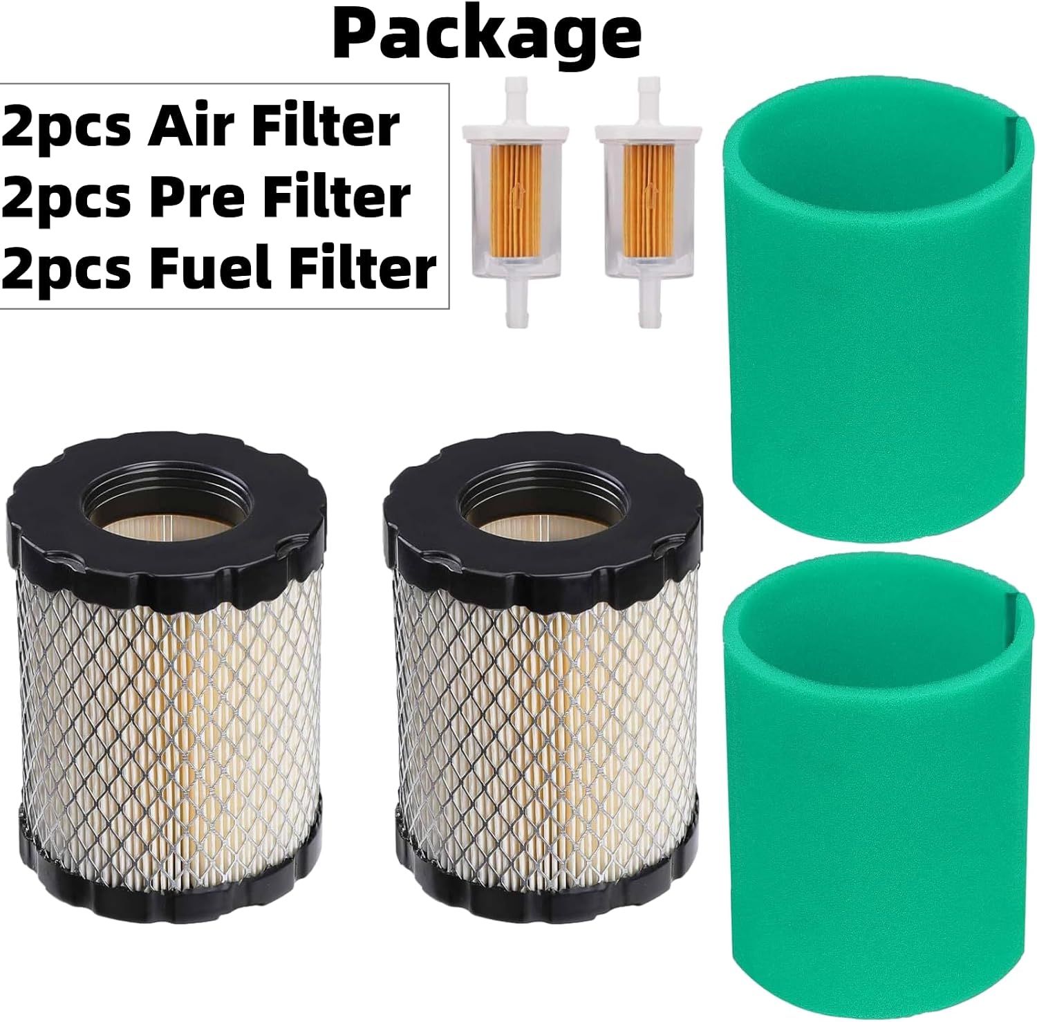 798897 Air Filter Fits for briggs and stratton 49L977 44Q977 49M977 44P977 for John Deere LG269 Z535R Z655 Z645 Z625 Z465 Z445 Z435 Lawn Mower Parts Replaces 653412 592496 794935 image 5
