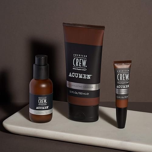 Miniatura 4 de American Crew Limpiador facial exfoliante para hombres, limpiador diario de arcilla, 5.1 onzas líquidas