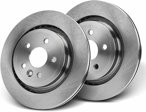 Miniatura 9 de A-Premium 11.89 inch (302mm) Rear Vented Disc Brake Rotors Compatible with Select Volvo models - S60 2011-2018, XC70 2008-2016, S80 2007-2016, V60