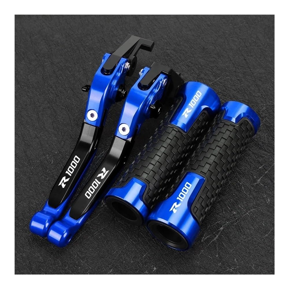Emqdcaz Orange For Gsxr1000 Gsx R1000 2005-2006 Gsx-R Gsxr 1000 K5 K6 Brake Clutch Levers 7/8'' 22Mm Handlebar Knobs Handle Grips Ends Brake Clutch Reservoir Levers