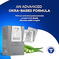 Vista 7 de Zocuwipe - Toallitas para párpados con complejo natural de okra, limpiador de párpados y almohadillas hidratantes para ojos irritados y rojos