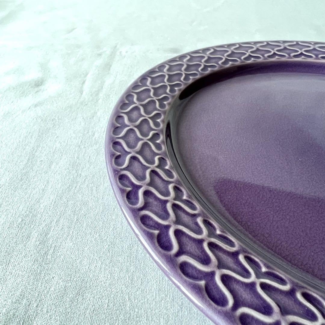 Amazon.co.jp: パープルコーディアル21cmプレート / Quistgaard  