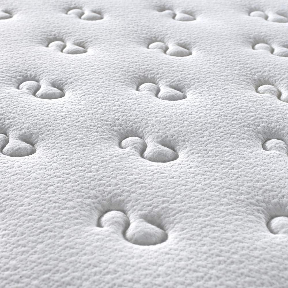 DEWINNER Matelas 90x190,Mousse A Mémoire 22 cm,Parfait Soutien Haute Resilience Ultra Respirante,réversible à Deux Faces entièrement utilisables