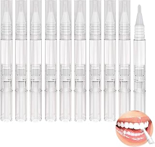 10Pack Teeth Whitening Pen Kit, Teeth Whitening Gel Pen, Teeth Stain Remover Treatments, Travel-Friendly, Beautiful White Smile No-Sensitivity Teeth Whitener 2ML