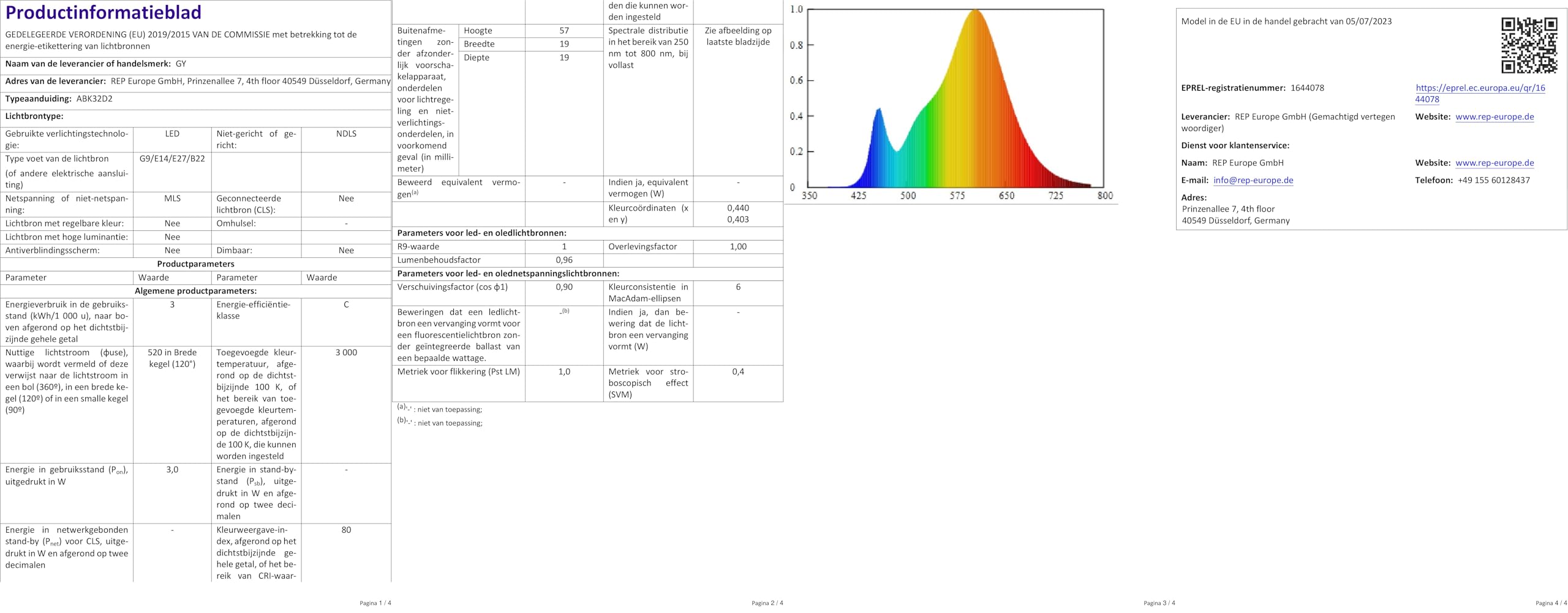 G9-lamp 3,5W 650LM, equivalent aan een halogeenlamp van 50W, G9-ledlamp warm wit 2700K energiebesparend, stralingshoek 360°, AC 220-240 V, niet dimbaar, set van 3