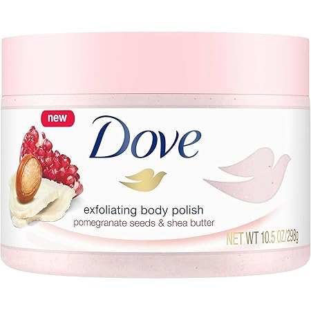 dove pomegranate body scrub