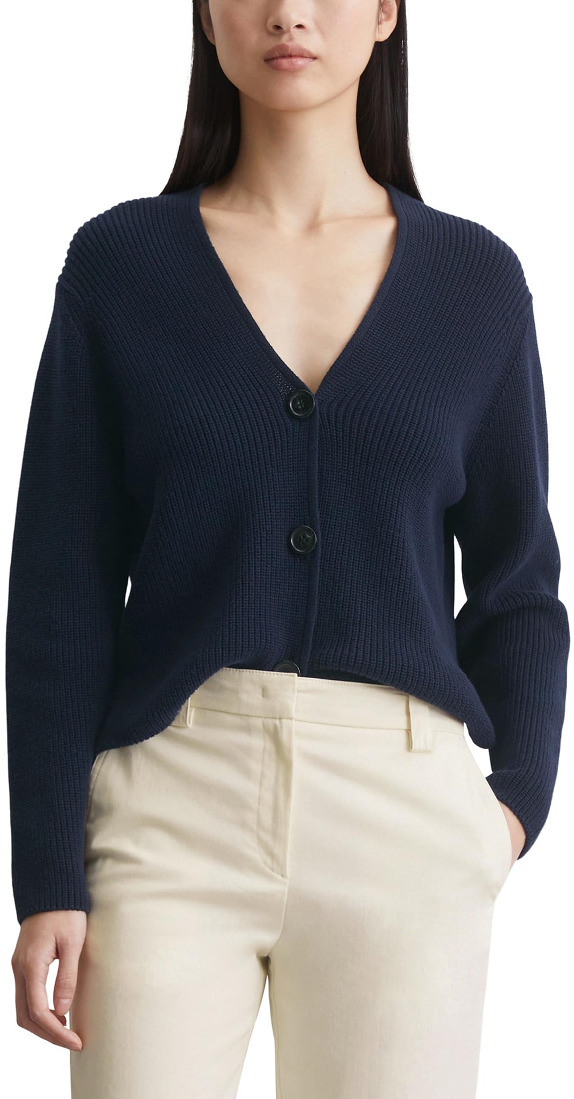 Marc O´Polo Damen Long Sleeve Cardigan Sweater