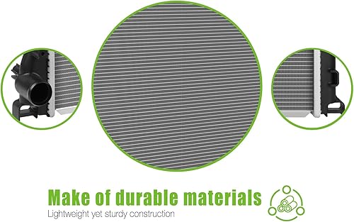 Miniatura 5 de SCITOO Reemplazo completo del radiador de aluminio para 2009 2010 para Dodge Charger Sedan 6.1L 13157 Radiador de plástico