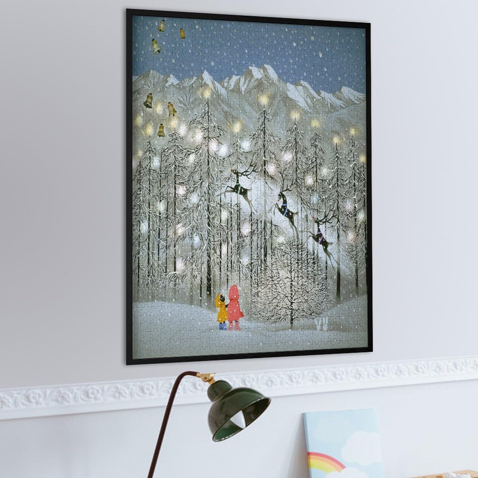 Amazon | 藤城清治 クリスマスの夢 ジグソーパズル パターン