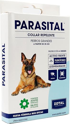 Parasital Collar Antiparasitario de 75 cm para perros grandes