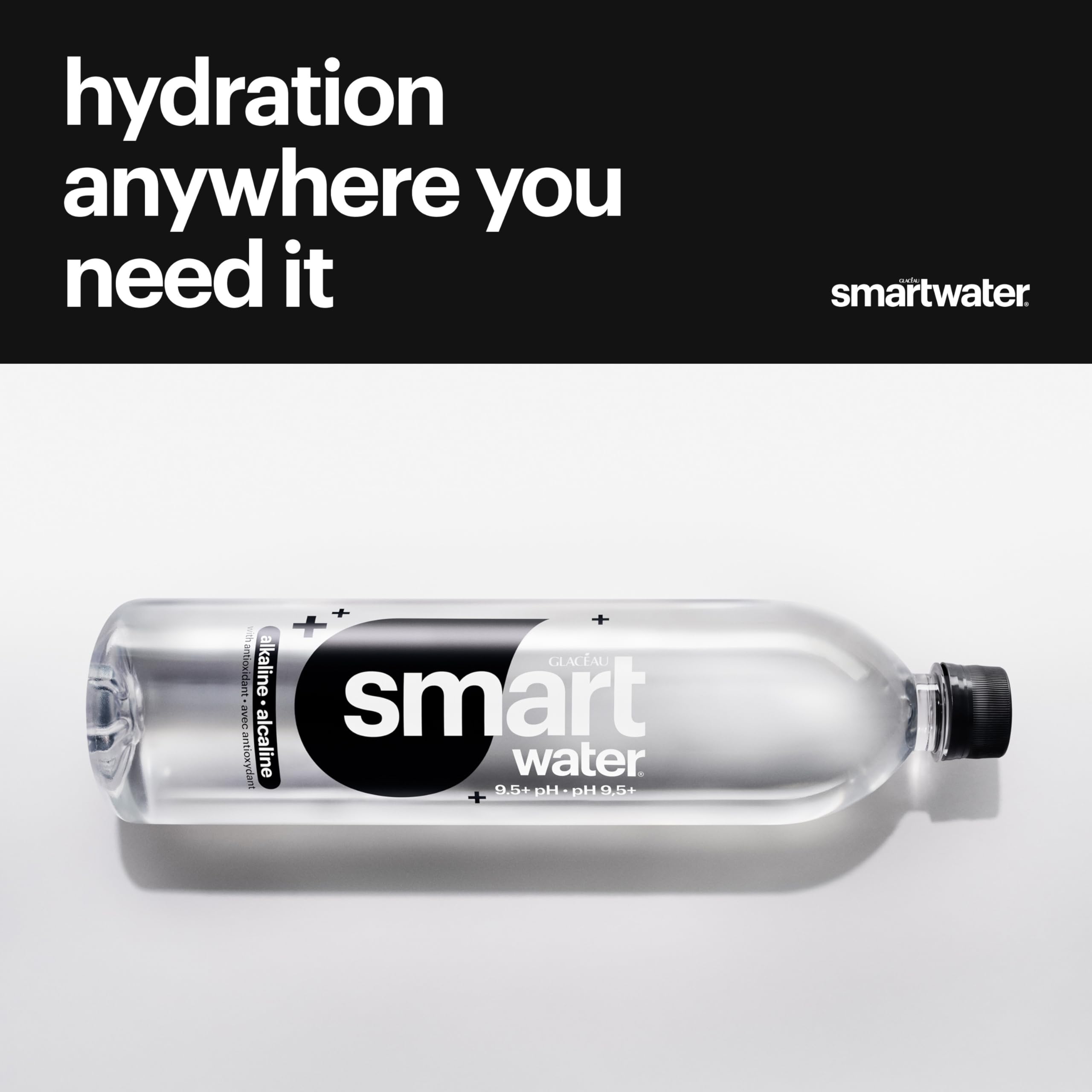 20oz Smartwater Alkaline with Antioxidant