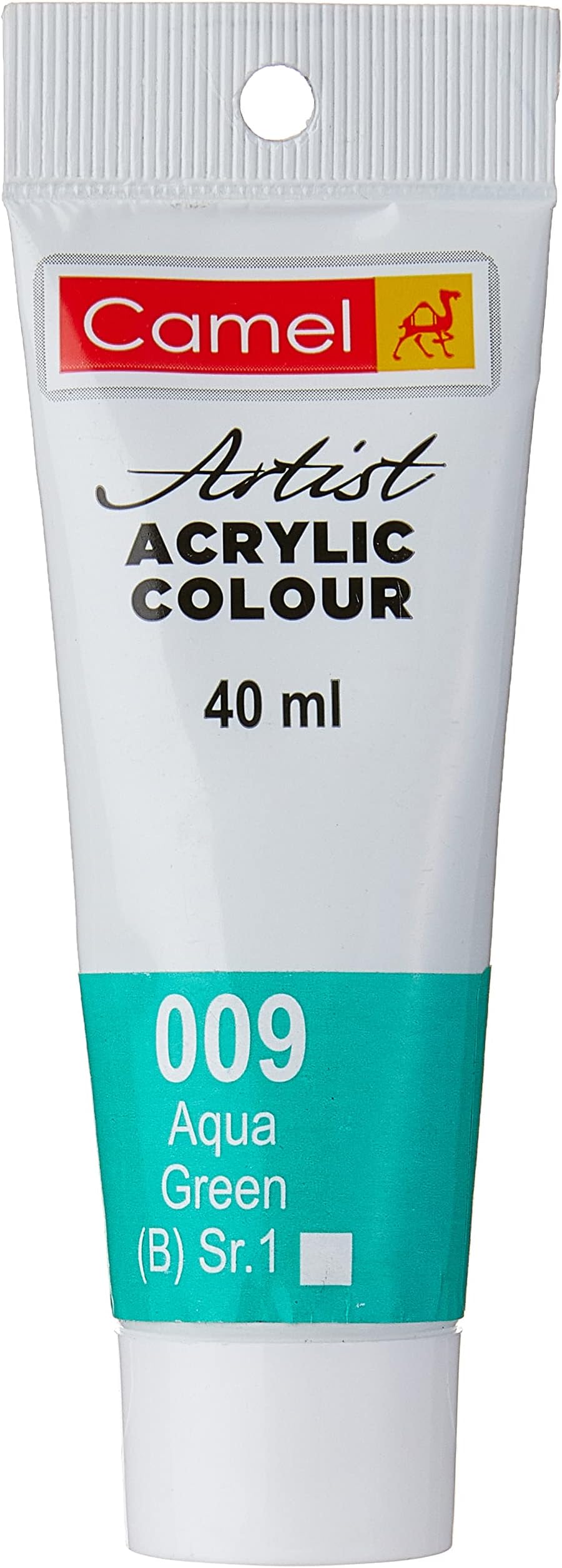 Camel Series 1 Artist Acrylic Colour 40 ml, 009 Aqua Green