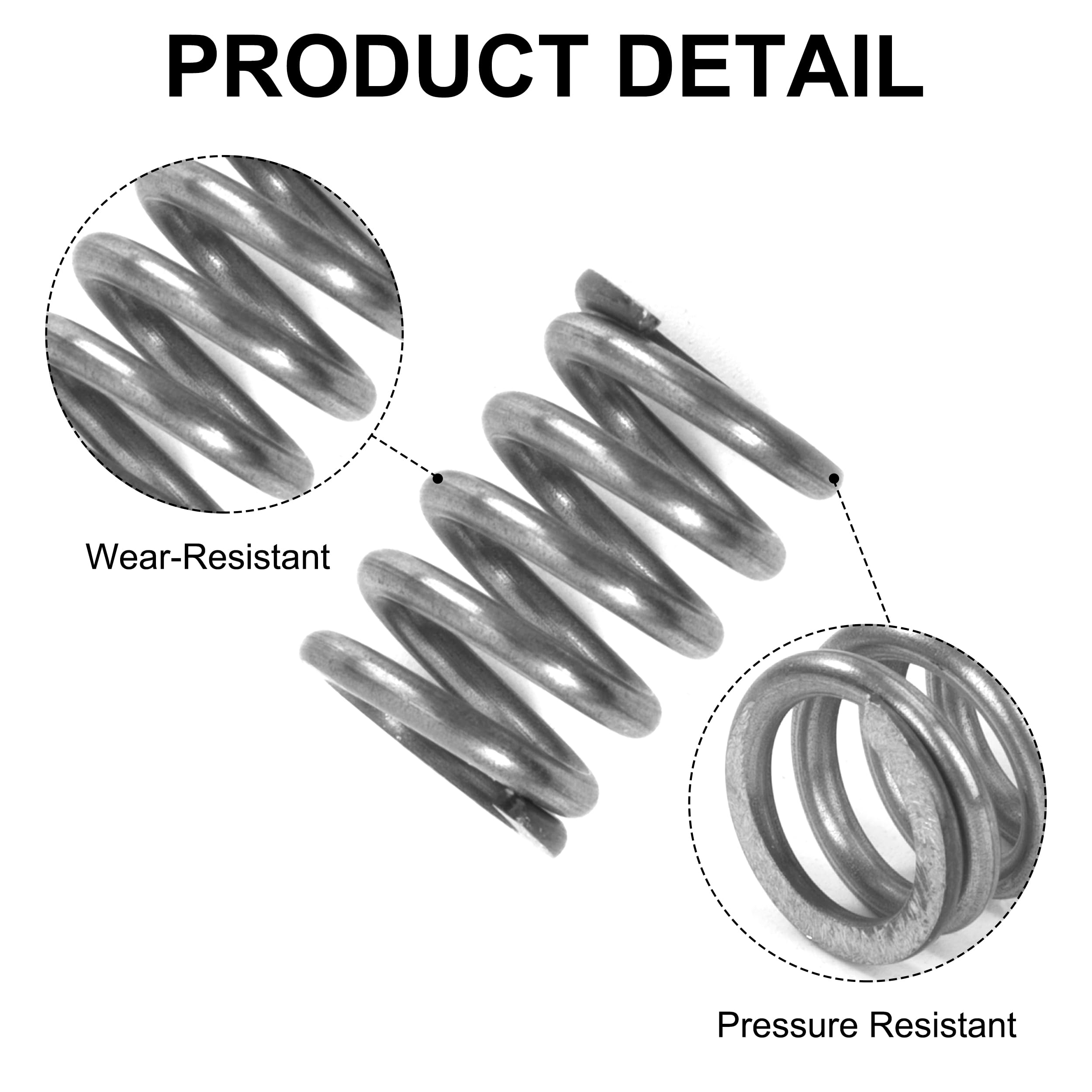 10 Pcs Ressort De Compression Kit Ressorts Traction Pour Magasin