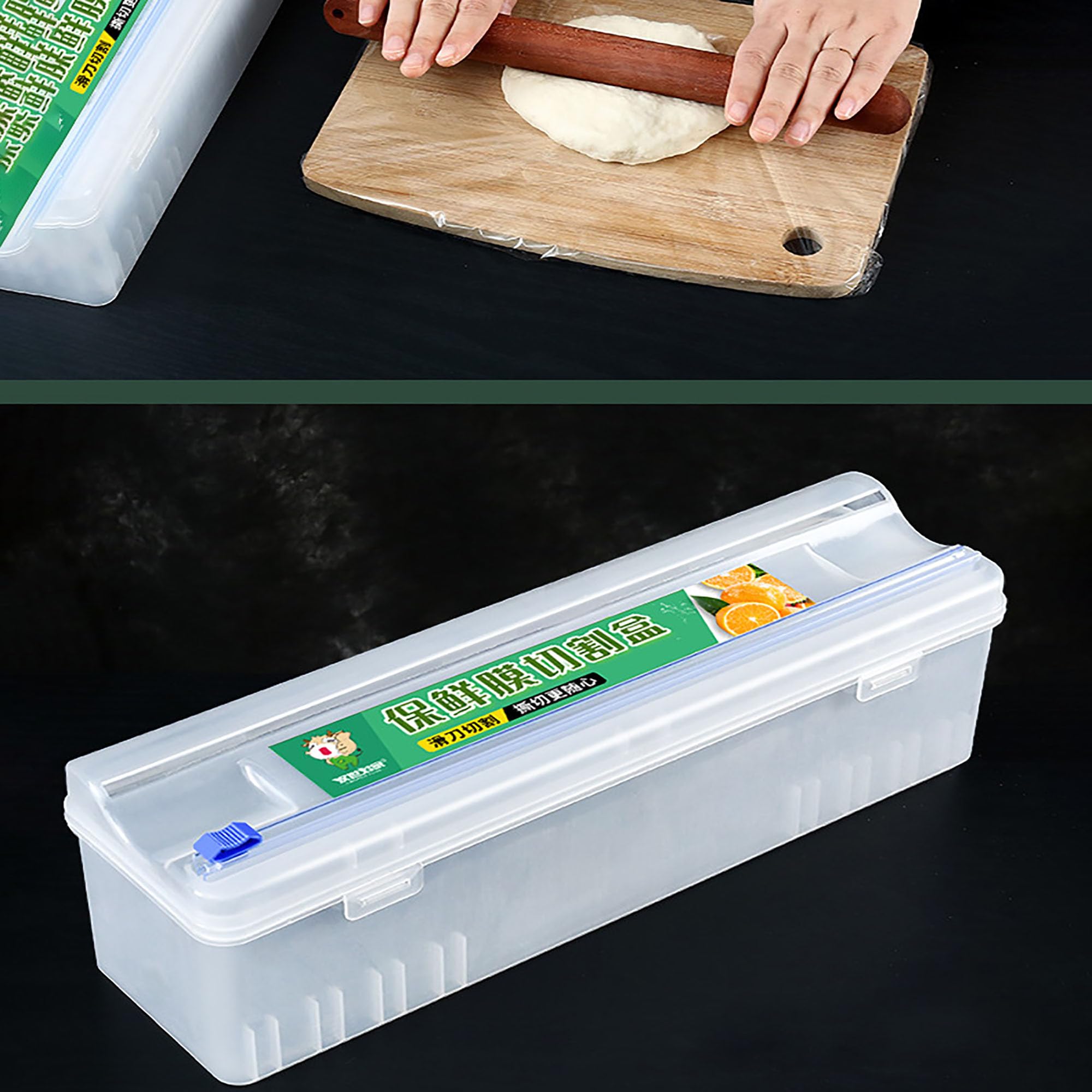 Distributeur Film Alimentaire, Distributeur D'emballage Alimentaire, Réutilisable de Film de Conservation de Film de Conservation, pour Emballage Alimentaire Transparent