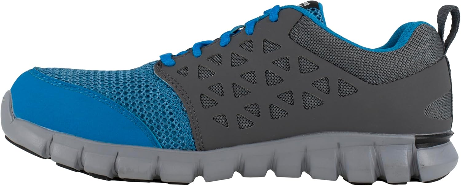 Reebok Men's Rb4041 Sublite Cushion Safety Toe Athletic Work Shoe Black