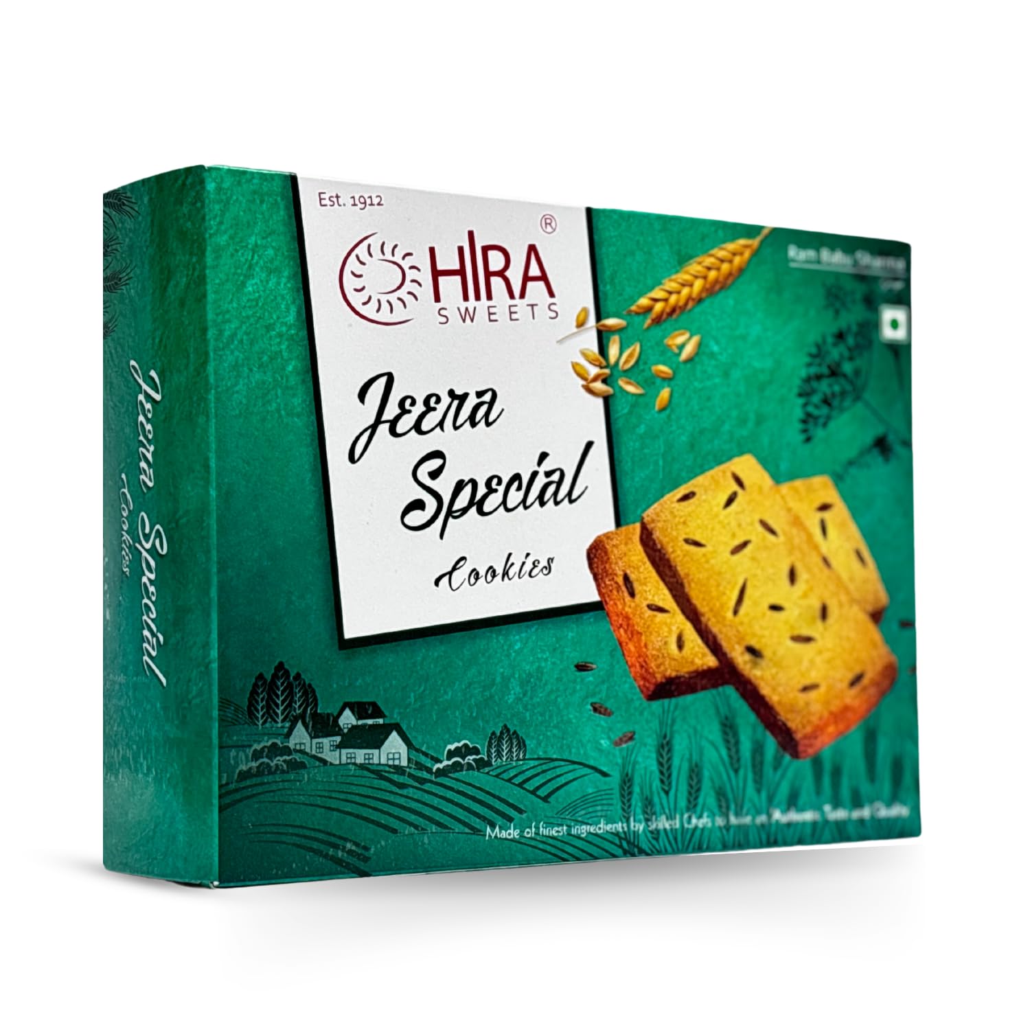 HIRA SWEETS Jeera Special Cookies (400g x 2) | Authentic Taste & Quality | Natural & Preservatives Free | Tea Time Snacks | Healthy Cookies Biscuits | Handmade Cookies | Ideal for Gifting (Pack of 2) (B0D6KLF23V) Amazon Price History, Amazon Price Tracker