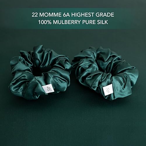 Vista 22 de Smily - Funda de almohada de seda para cabello y piel, 100 % seda de morera 22Momme 6A, con cremallera, transpirable, refrescante, Paquete Smily N