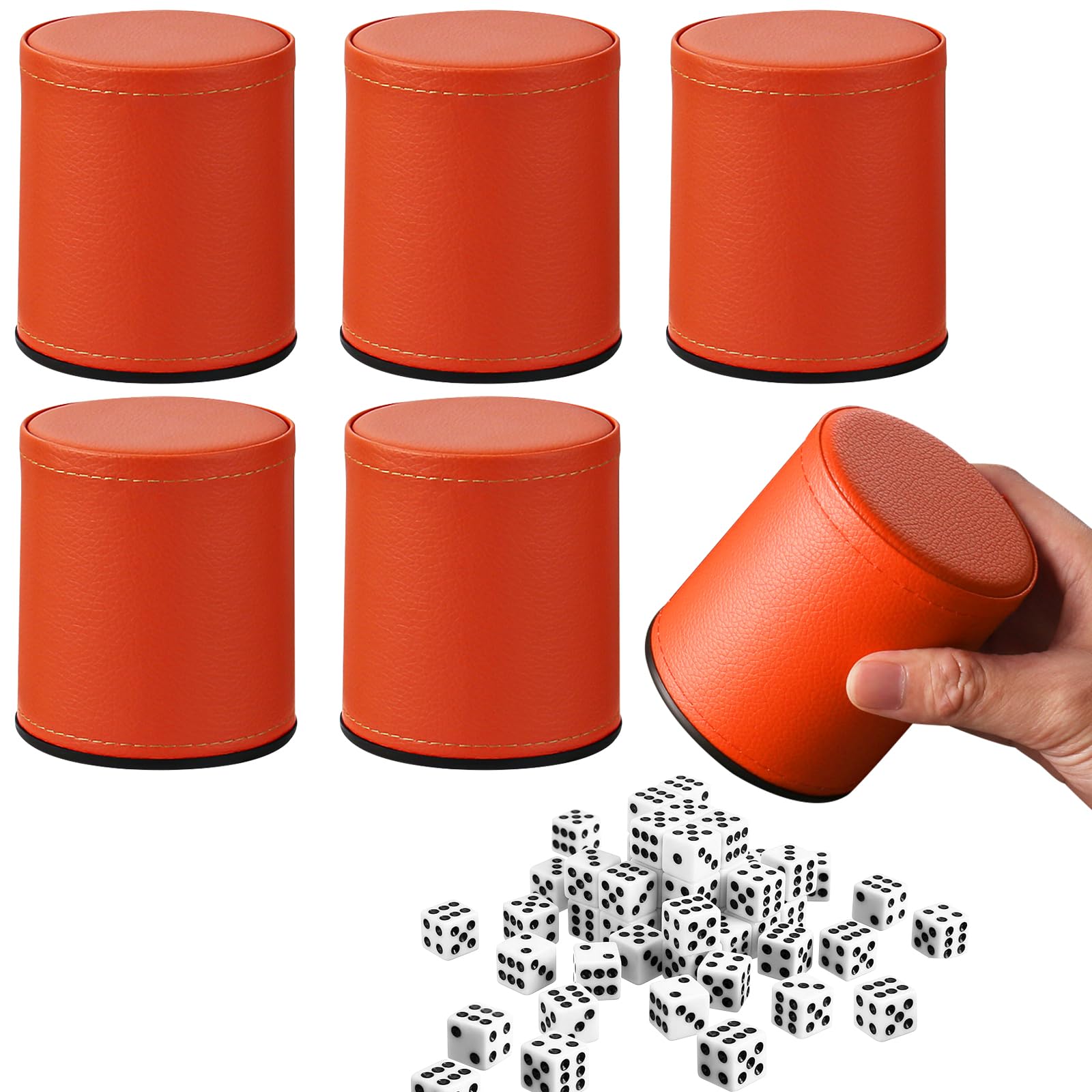 ensemble de gobelets à dés