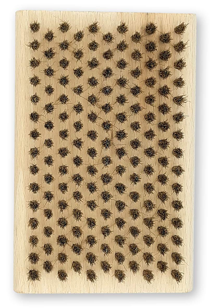 Cepillo de Latón para Esquís y Snowboard 12x8cm