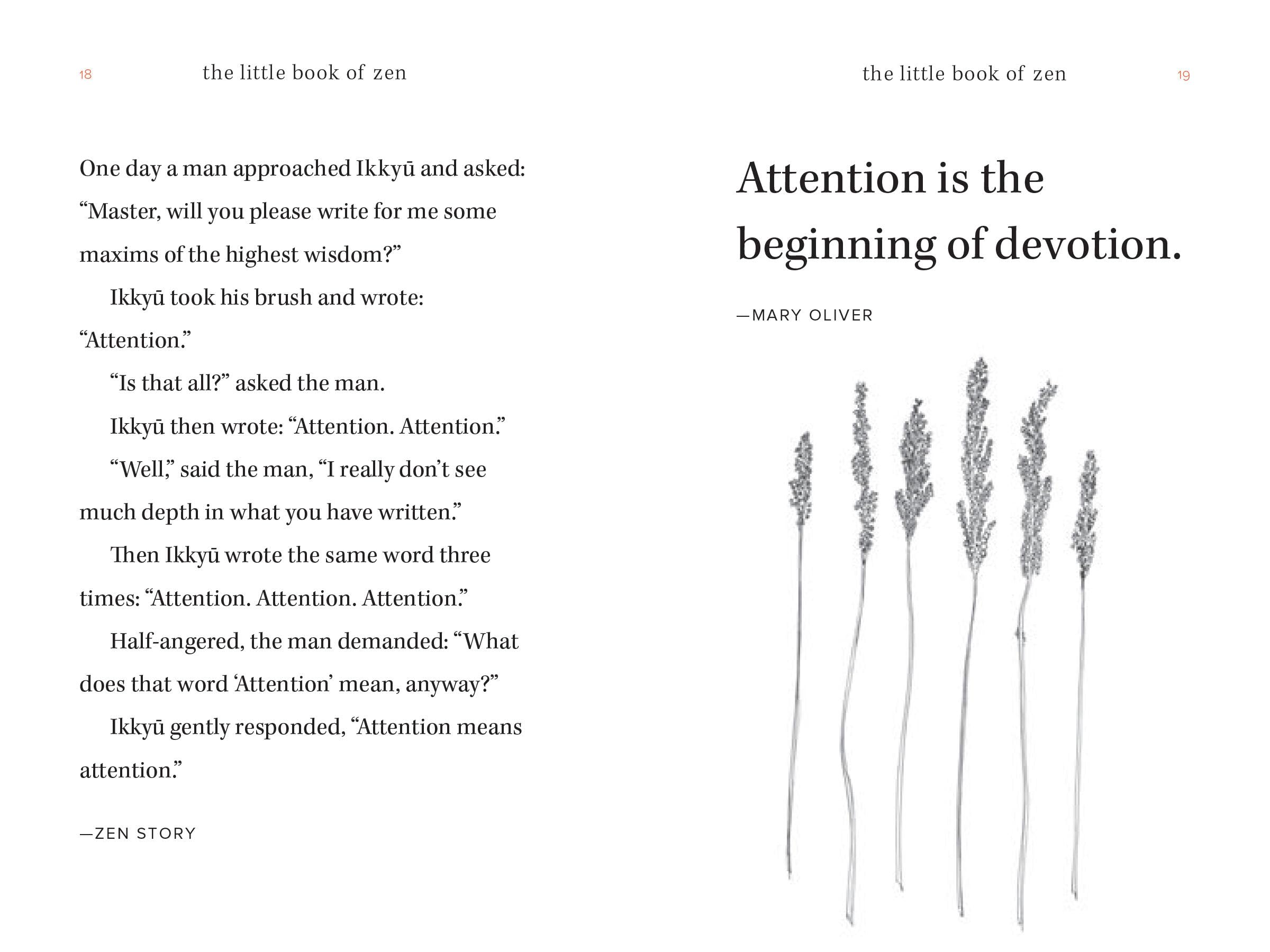 The Little Book of Zen: Sayings, Parables, Meditations & Haiku