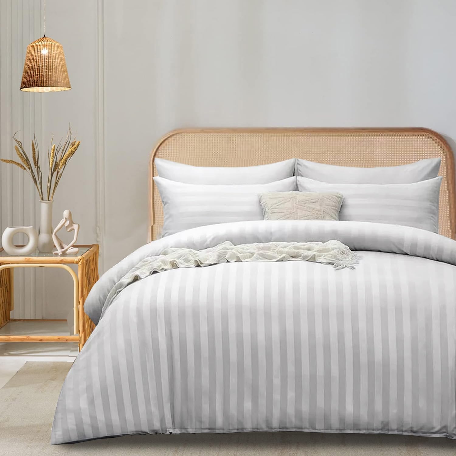 funky gadgets Double Duvet Cover Set White - Image 2