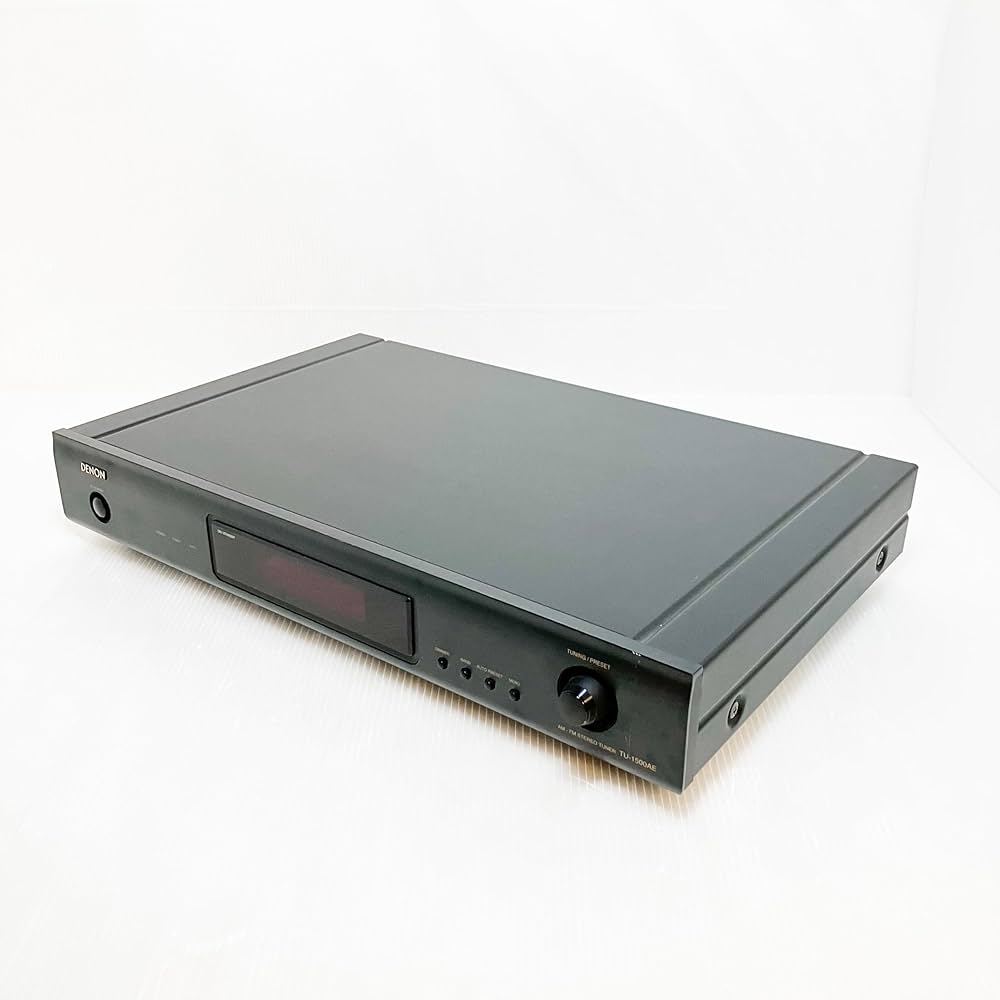 Amazon.co.jp: Denon AM/FMステレオチューナー ブラック TU