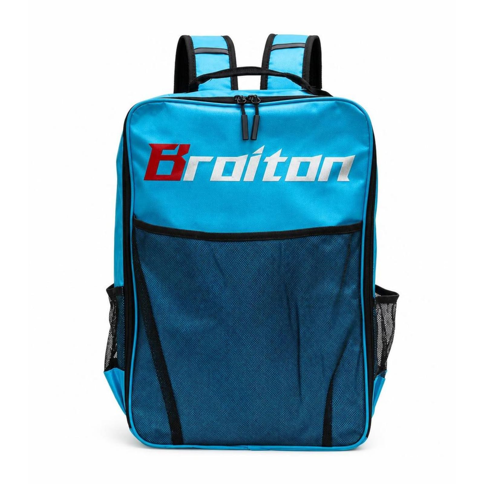 Sac de Patinage à roulettes avec Bretelles Rembourrées et Poches Latérales en Maille pour Bouteilles et Petits, Array, Bleu, Grand Convient Aux Pointures 40-45