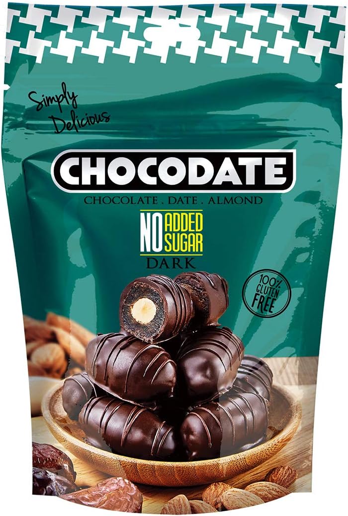 Chocodate Exclusive No Added Sugar Dark Chocolate Pouch 90 g