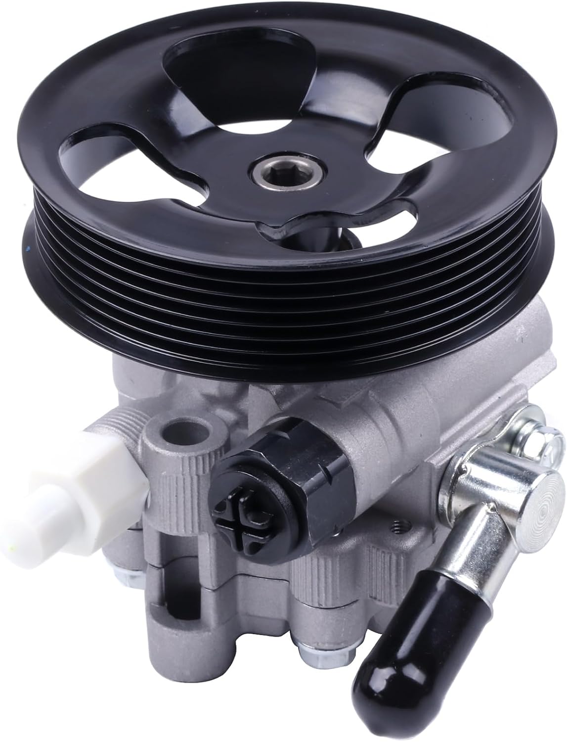 ECCPP Power Steering Pump with Pulley for TOYOTA for 4RUNNER 2003-2009 V6 4.0L for SIENNA 2007-2010 V6 3.5L for TUNDRA 2005-2006 V6 4.0L Power Assist Pump for 21-5363 96-5363