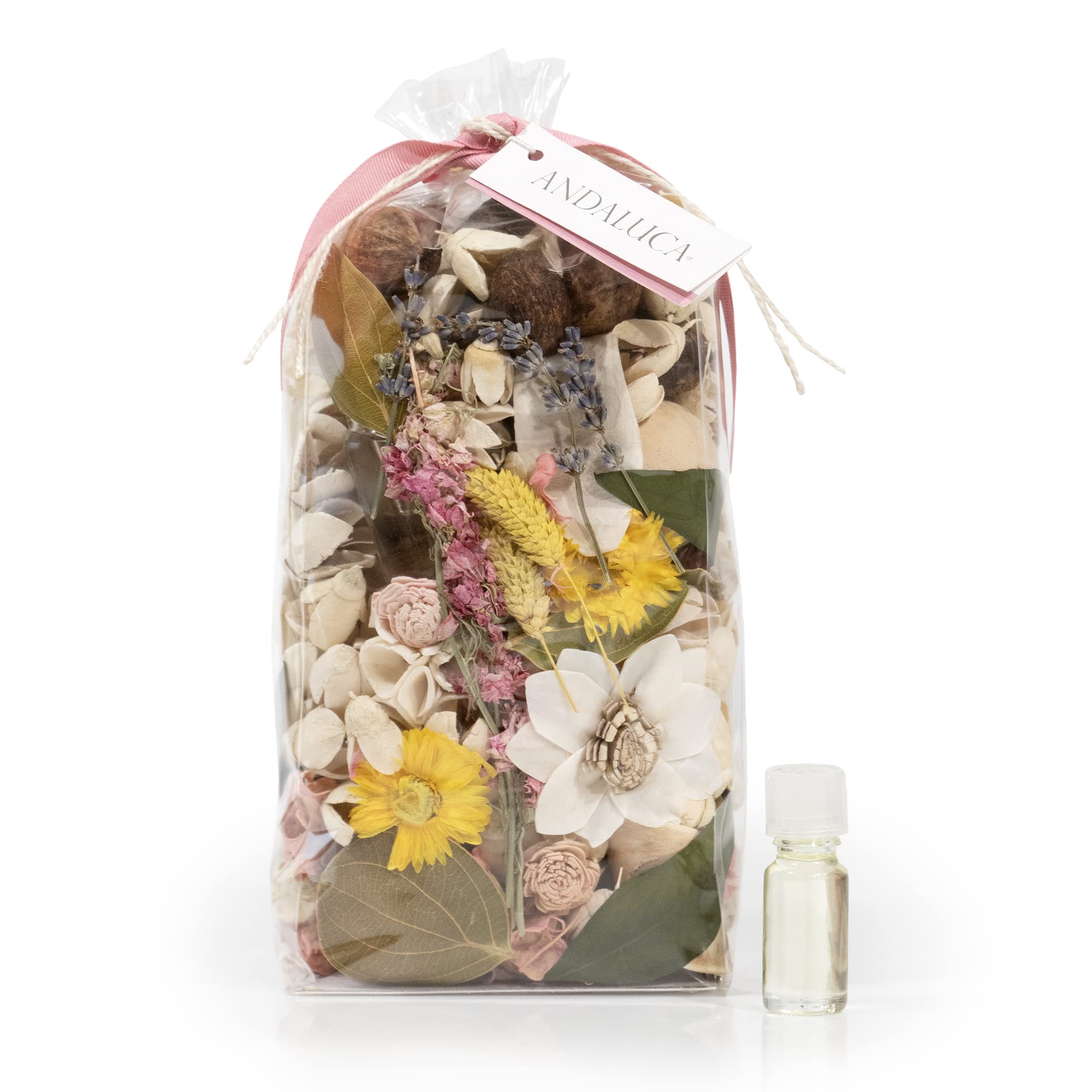 Andaluca Potpourri-Beutel und Duftfläschchen, groß, 570 ml Geheimnisse des Frühlings