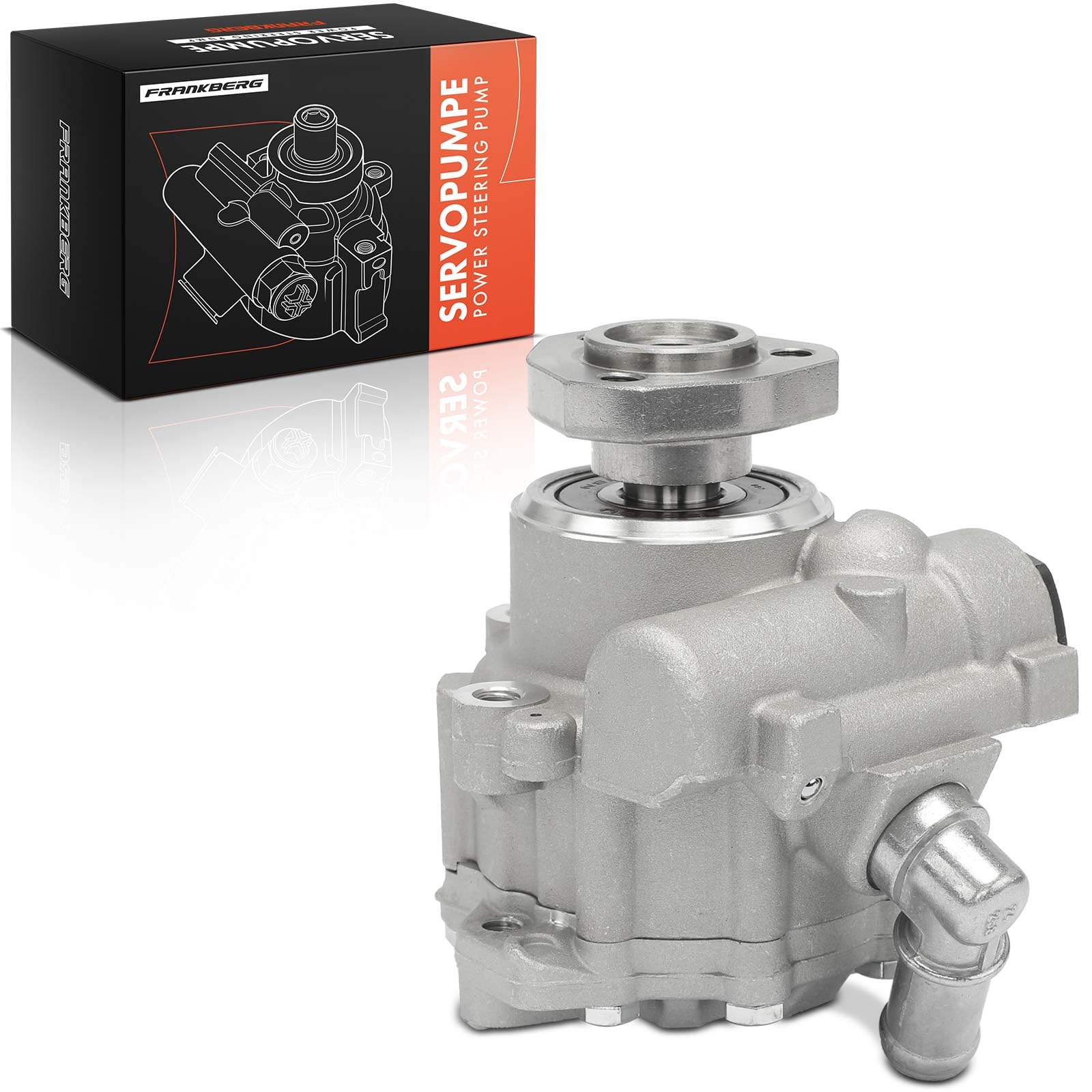 Frankberg Servopumpe Hydraulikpumpe Lenkung Kompatibel mit Golf III 1H1 1H5 1.6L-2.0L 1993-1997 P.a.s.s.a.t 3A2 3A5 35I 1.8L 2.0L 1993-1996 V.e.n.t.o 1H2 1.8L-2.0L 1995-1999 Replace #037145157