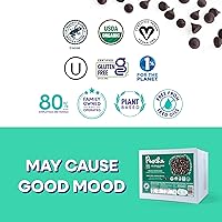 Vista 6 de Pascha Chips de chocolate orgánico a granel (Chips de chocolate keto para hornear a granel (4.5 kg) - Sin azúcar añadida)