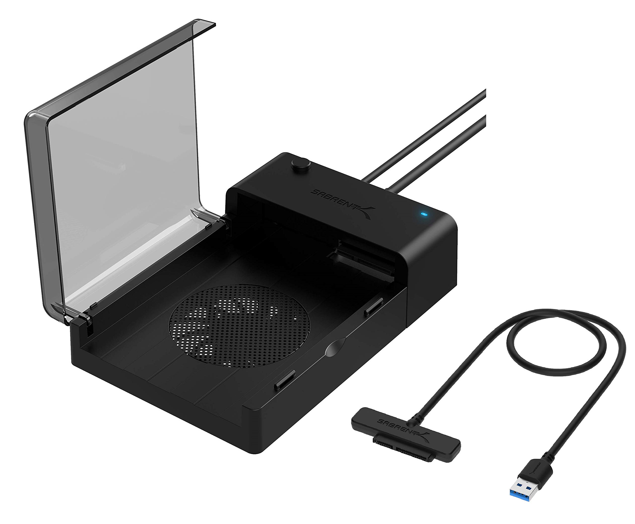 Buy USB 3.0 to SATA External Hard Drive Lay Flat Docking Station with