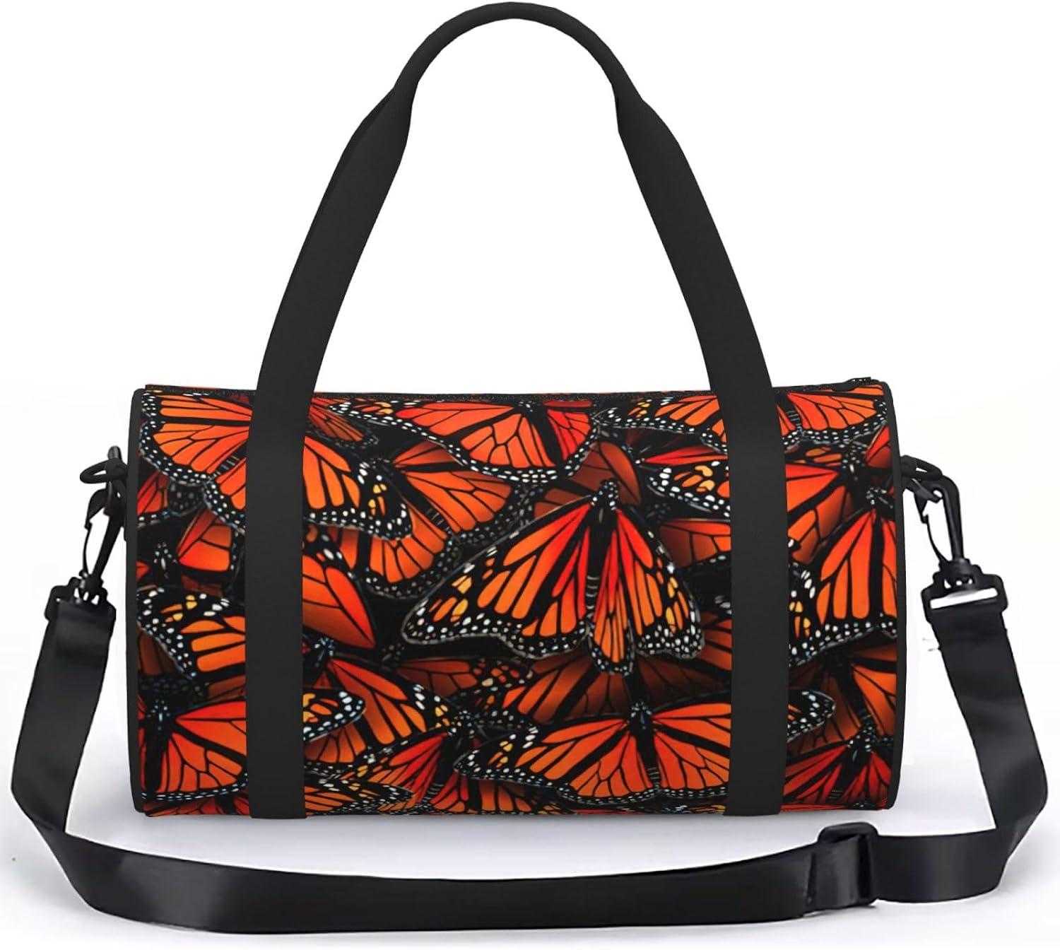 Monarch Butterflies. Print Sports Tote Bag Lightweight Water-Resistant Gym Backpack Travel Supplies